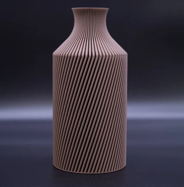 Design Vase Groove Bottle latte